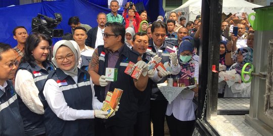 Ribuan Obat & Kosmetik Ilegal Dimusnahkan, Nilainya Capai Rp 8 Miliar