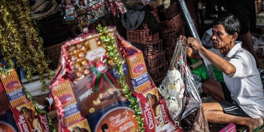 Penjualan Parcel Jelang Natal Meningkat