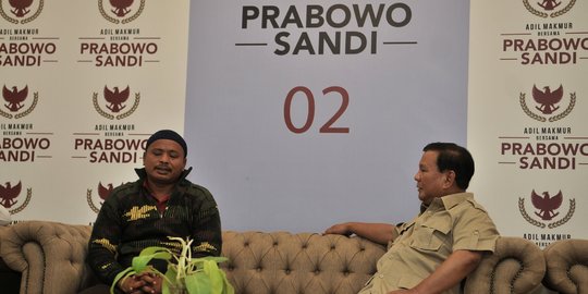 Prabowo Tantang Rahman Masak Mie Ayam, Pria Jalan Kaki Dari Tegal