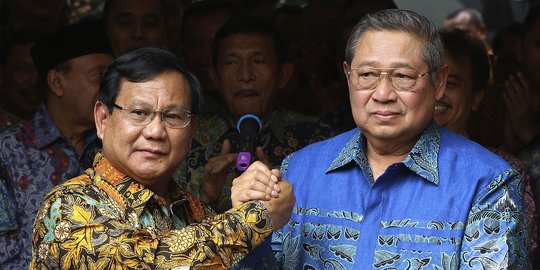 SBY dan Prabowo Bertemu di 'Ruang Ganti' Bahas Babak Kedua Pilpres 2019