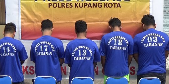 Sindikat Pencurian Motor Terbesar di Kupang Dibekuk, Satu Pelaku Anak Polisi