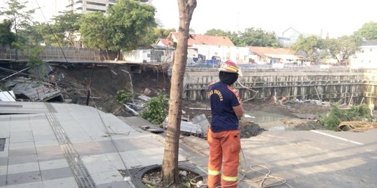 Polisi Terapkan 5 UU untuk Jerat Tersangka Amblesnya Jalan Gubeng Surabaya