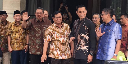 SBY: Kami Ingin Prabowo Menang, Demokrat & Gerindra Dapat Suara Besar di Parlemen