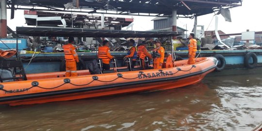 Satu Korban Hilang Ledakan Kapal Jukung di Sungai Musi Belum Ditemukan