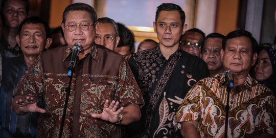 SBY Tegaskan Dukungan, BPN Klaim Elektabilitas Prabowo-Sandi Capai 45%