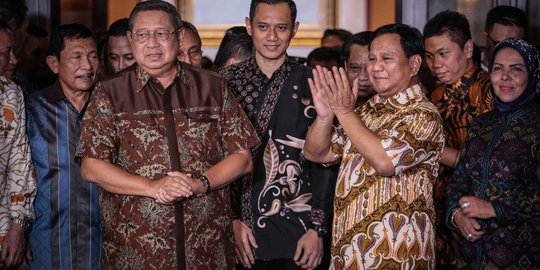 SBY Pesan ke Prabowo: Kampanye Solutif & Tak Meladeni Serangan Pribadi Kubu Petahana