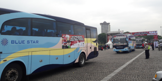 Pagi Ini, Menhub Budi Lepas 50 Bus Mudik Gratis Tujuan 5 Kota di Pulau Jawa