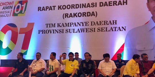 Jokowi Targetkan 75 Persen Suara di Sulawesi Selatan