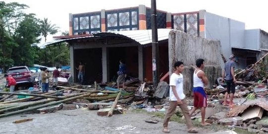 Ada Kabar Sirine Peringatan Tsunami Nyala Warga Pantai Carita