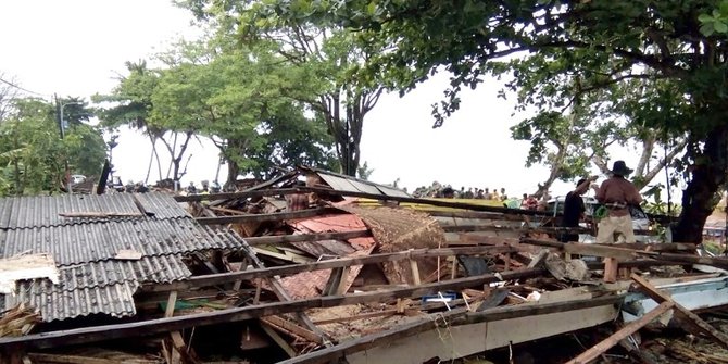 Update Korban Tsunami Banten dan Lampung 168 Orang 