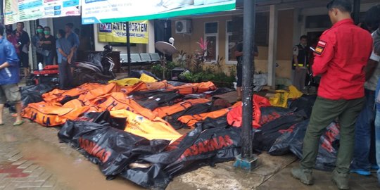 65 Korban Jiwa Akibat Tsunami Banten Berhasil Diidentifikasi