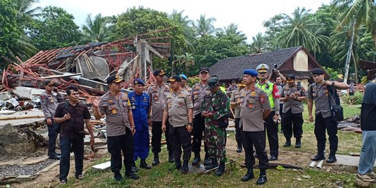 Kapolri: Korban Tsunami Banten Meninggal Banyak di Vila atau Resort