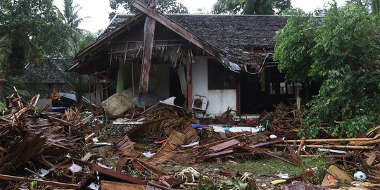 Tsunami Anyer, Status Gawat Darurat Diberlakukan di Kawasan Pandeglang