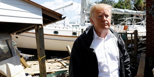 Trump dan Paus Fransiskus Sampaikan Doa Buat Korban Tsunami Selat Sunda