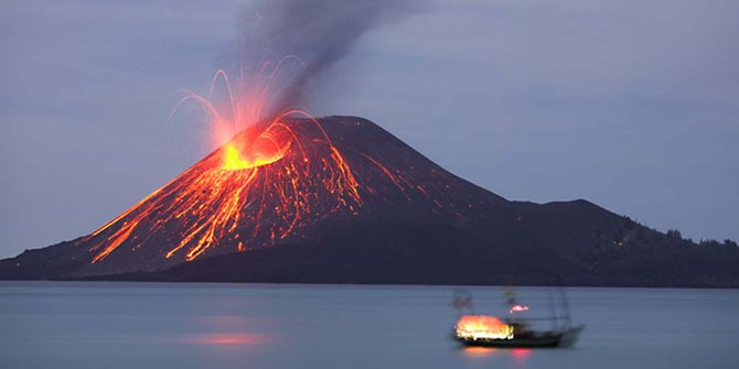 Sejarah Kedahsyatan Letusan Gunung Krakatau Dan Tsunami Banten