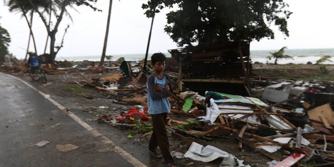 Kesaksian Orang-Orang Selamat dari Tsunami Banten