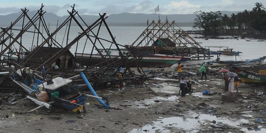 Sebelum Terjadi Tsunami Banten, Warga Lihat Air Laut Surut Sejauh 20 Meter