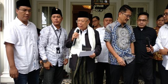 Datangi Lokasi Tsunami Banten, Ma'ruf Amin Bakal Serahkan Obat Bantuan Kimia Farma