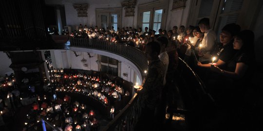 Misa Malam Natal di Gereja Immanuel