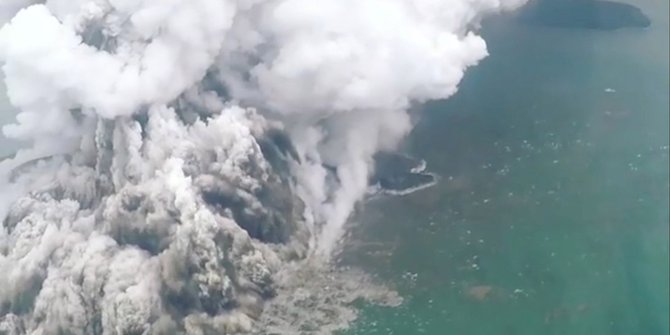 Gempa Sebelum Tsunami Selat Sunda Terdeteksi Badan Geologi Jerman