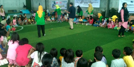 Suasana Pengungsian Korban Tsunami Banten di Pandeglang