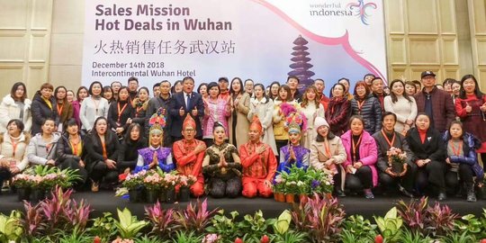 Sales Mission Hot Deals Kemenpar Siap Jaring Wisman Tiongkok di Kota Changsa & Wuhan