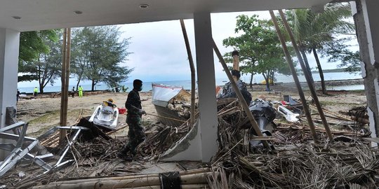 Evakuasi Korban Tsunami, Tim SAR Sisir Wilayah Selatan Banten