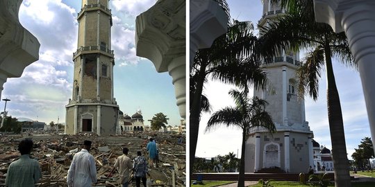 Warga Berbondong-bondong Hadiri Doa Bersama 14 Tahun Tsunami Aceh