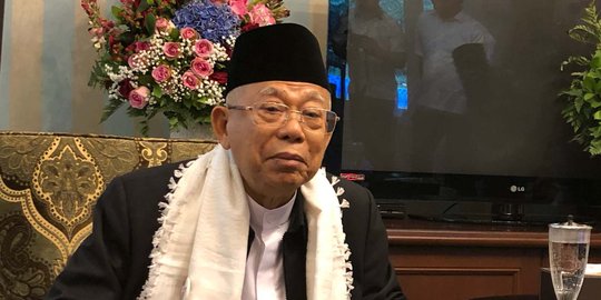 Bantah Prabowo, Ma'ruf Amin Sebut Pertumbuhan Ekonomi Indonesia Terbaik ke-3