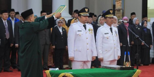 Arief Wismansyah & Sahcrudin Kembali Dilantik Jadi Wali Kota & Wawalkot Tangerang