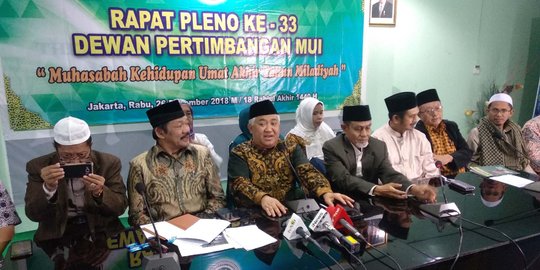 MUI Sayangkan Penggunaan Kata Cebong Kampret di Medsos