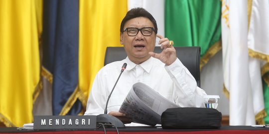 Mendagri Pimpin Rapat Laporan Akhir Tahun 2018
