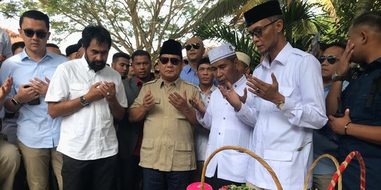 Prabowo Merasa Seperti Pulang Kampung di Tanah Rencong