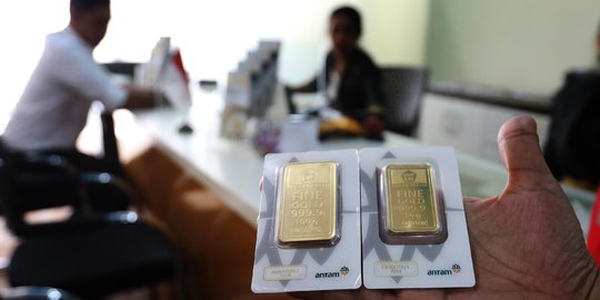 Harga Emas Dibuka Kembali Menguat Rp 3.000 Menjadi Rp 665.000 per Gram