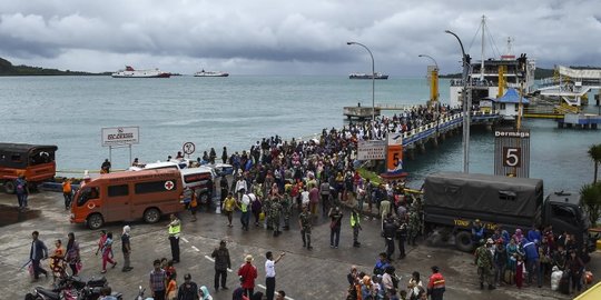 Gunung Anak Krakatau Siaga, Kemenhub Terbitkan Peringatan Waspada Pelayaran