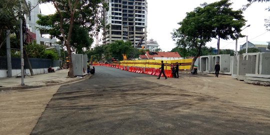 Turap Baja Belum Dipasang, Jalan Gubeng Surabaya Batal Diuji Coba