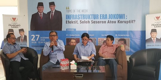 Kubu Prabowo Kritik Infrastruktur Jokowi, Tak Sejalan Dengan Reforma Agraria