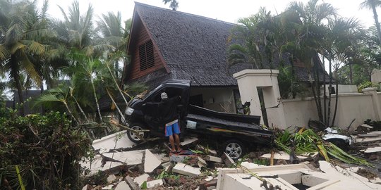 Desa Terdampak Tsunami Banten Diberi Rp 50 Juta Perbaiki Kantor Pemerintahan