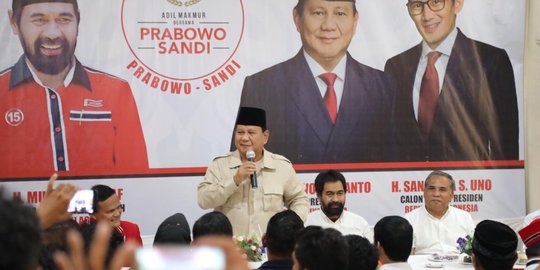 PSI: Prabowo Konsisten Menebarkan Pesimisme