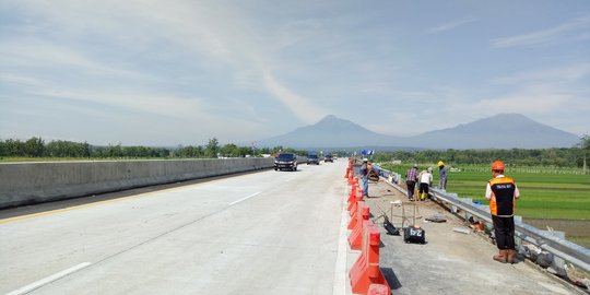 Perbaikan Talut yang Longsor Selesai, Jalur Tol Semarang-Solo Kembali Normal