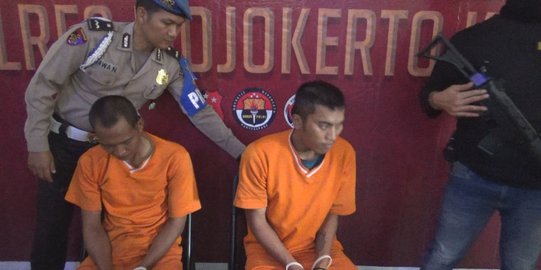 Rampas Motor & Cabuli Korbannya di Mojokerto, 2 Begal Ditembak Polisi