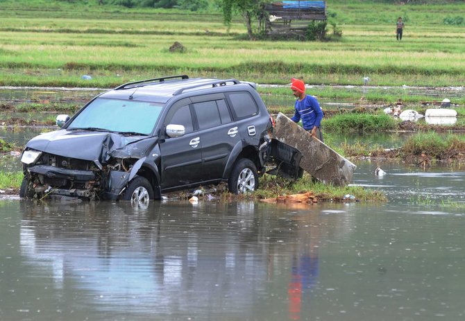 korban tsunami selat sunda mulai berbenah