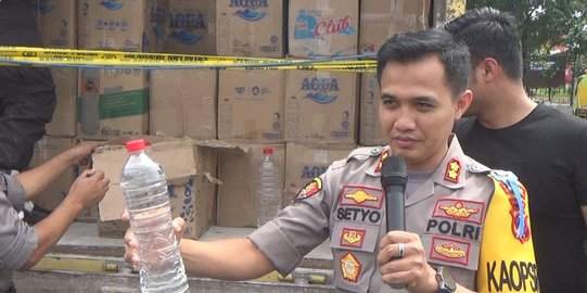 Truk Angkut Botol Arak Buat Pesta Tahun Baru di Mojokerto Ditangkap, 1 Tersangka