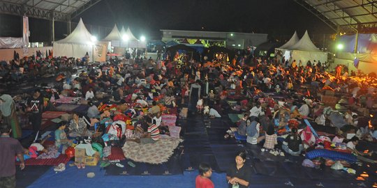 Menengok Kondisi Pengungsi Korban Tsunami dari Pulau Sebesi di Lampung