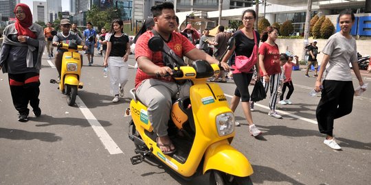 Serunya Berkeliling di CFD dengan Sepeda Listrik Migo e-Bike