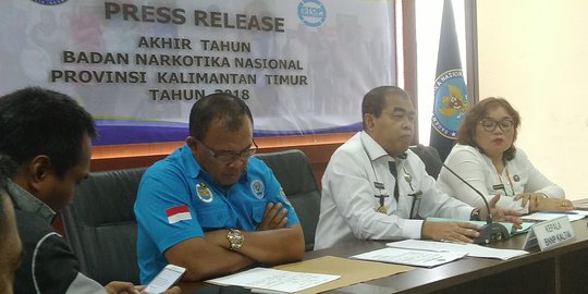 BNNP Kaltim Janji Makin Gencar Miskinkan Bandar Narkoba pada 2019