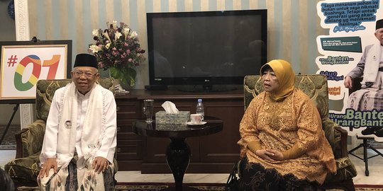 Bertemu Lily Wahid, Cawapres Ma'ruf Amin Bahas Pemberdayaan Koperasi Pesantren