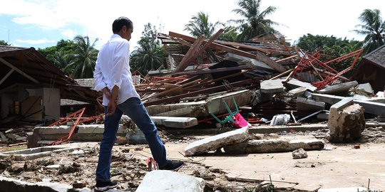 Presiden Jokowi Dijadwalkan Kunjungi Pengungsi Tsunami Selat Sunda di Lampung