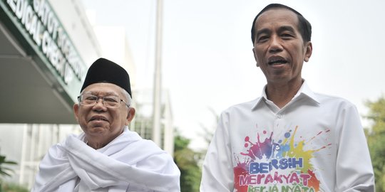 Jokowi Disarankan Berbagi Tugas dengan Ma'ruf Rangkul NU & Muhammadiyah