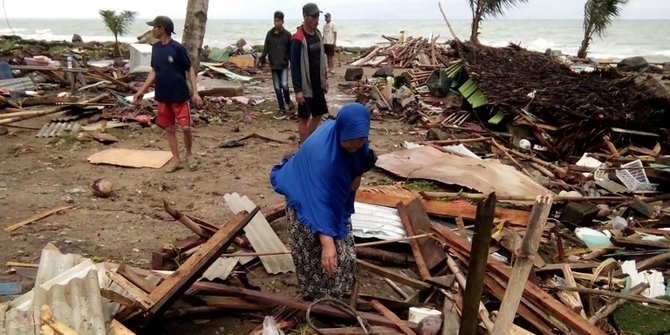 Pascatsunami Selat Sunda Jumlah Mobil Menuju Anyer Menurun